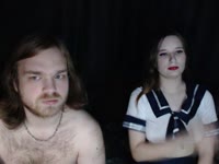 Hi, our names are Mikael and Emma, we are both 21 years old) We are very kinky and like to play a lot with each other) if you want to have fun with us we will be waiting for you in private. If you just want to chat we can do it in free chat, we communicate with absolutely everyone who comes to us!